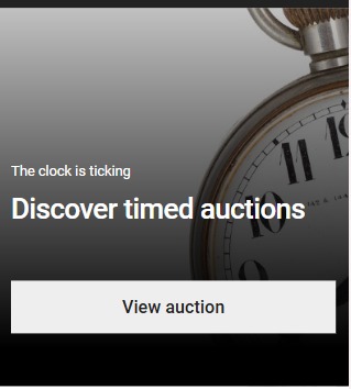 Auction Bid — the clock is ticking, discover timed auctions